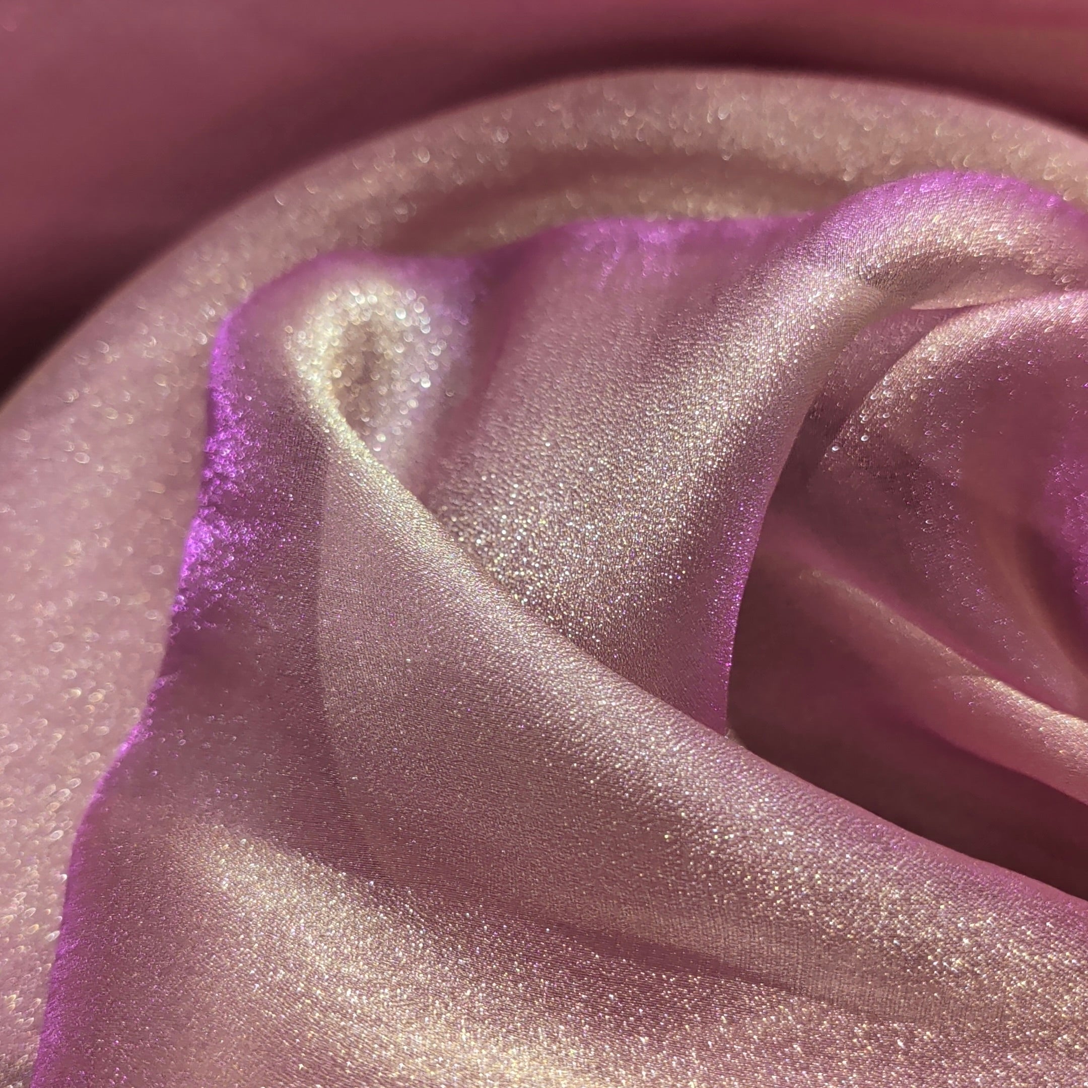 Peach Pink Organza Zari Fabric 1 Meter | Lightweight Sheer Designer Fabric for Saree, Dupatta, Blouse & Ethnic Wear