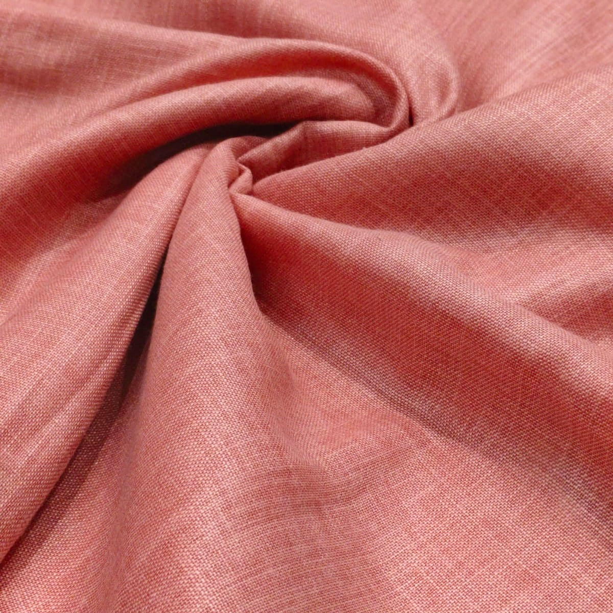 Rosewood Pink Premium Linen Fabric for Kurti, Blouse & Dress Material | Soft Breathable Linen Cloth