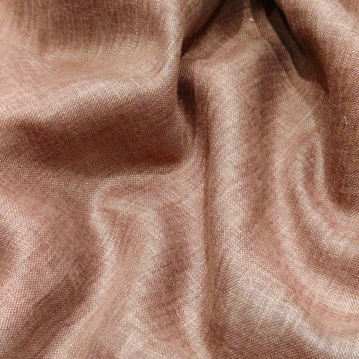 Premium Coffee Brown Linen Fabric for Kurti Shirt and Dress | Soft Breathable Plain Linen Cloth | Boutique Quality Fabric