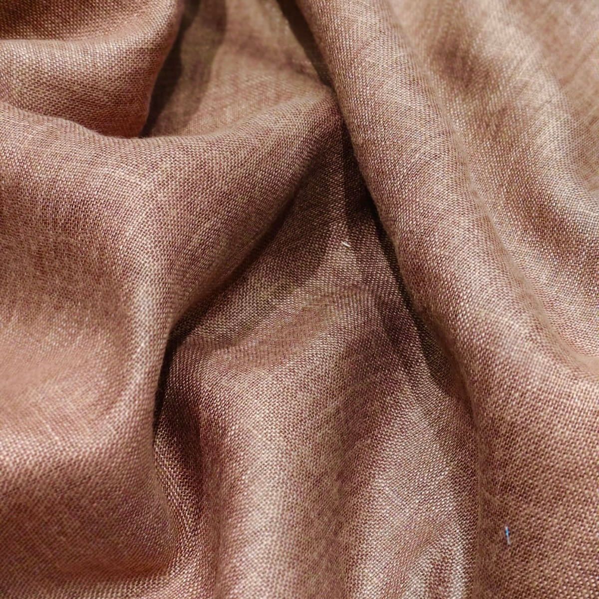 Premium Coffee Brown Linen Fabric for Kurti Shirt and Dress | Soft Breathable Plain Linen Cloth | Boutique Quality Fabric