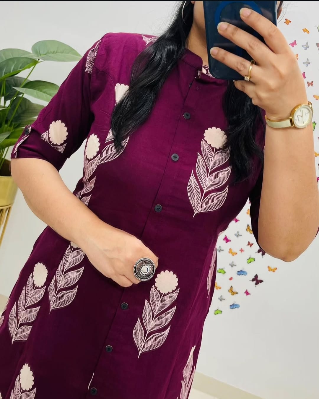 Stylish Polyrayon Digital Print Coord Set for Women