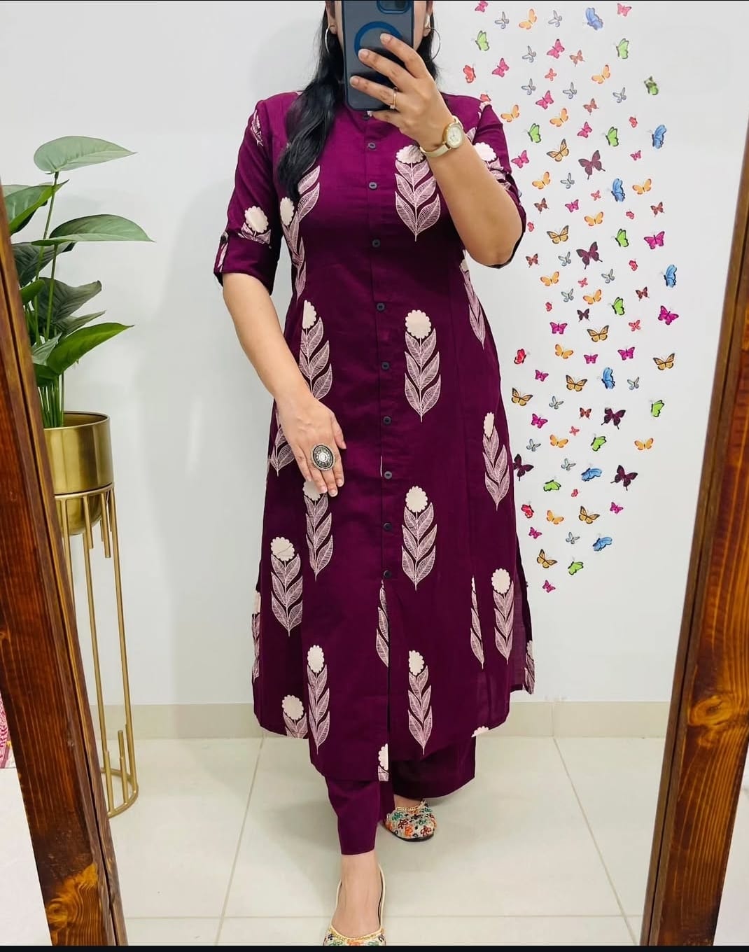 Stylish Polyrayon Digital Print Coord Set for Women