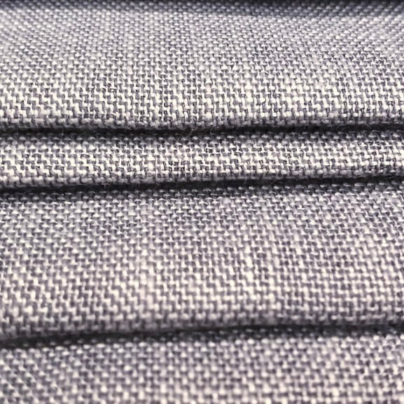 Ash Grey Premium Linen Fabric for Kurti, Blouse & Dress Material | Soft Breathable Linen Cloth