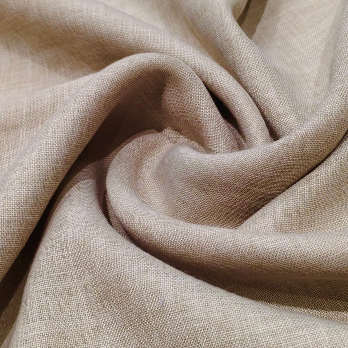 Wheat Beige Premium Linen Fabric for Kurti, Blouse & Dress Material | Soft Breathable Linen Cloth
