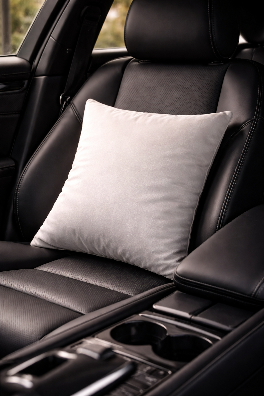 White Plain Velvet Cushion for Sofa | Soft Premium Velvet Cushion Home Decor