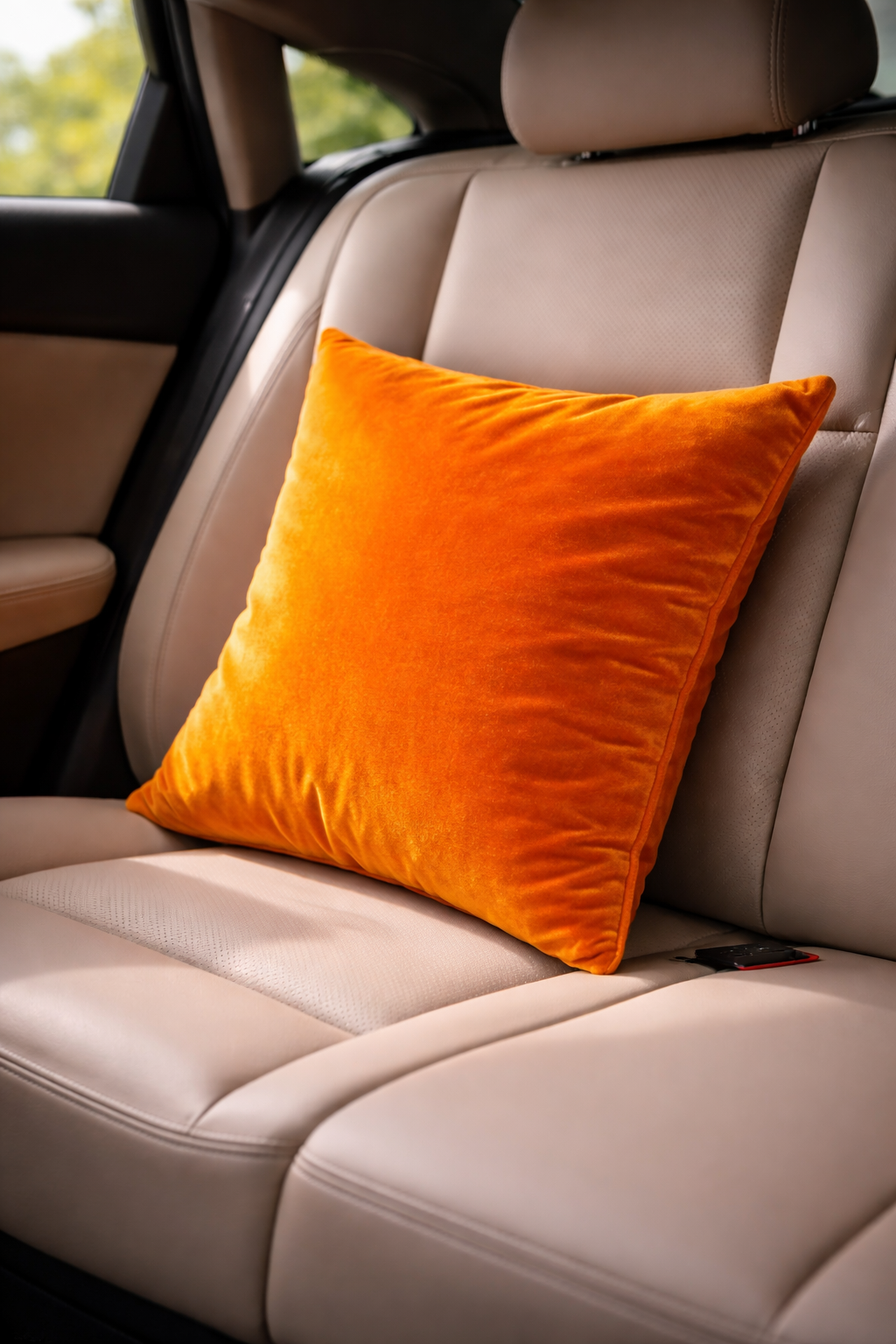Yellow Plain Velvet Cushion for Sofa | Soft Premium Velvet Cushion Home Decor